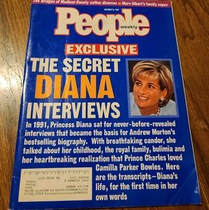 People Exclusive The Diana Interviews Magazine
